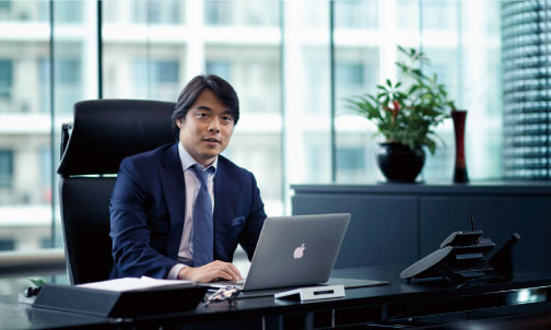 CEO, Hideki Izutsu